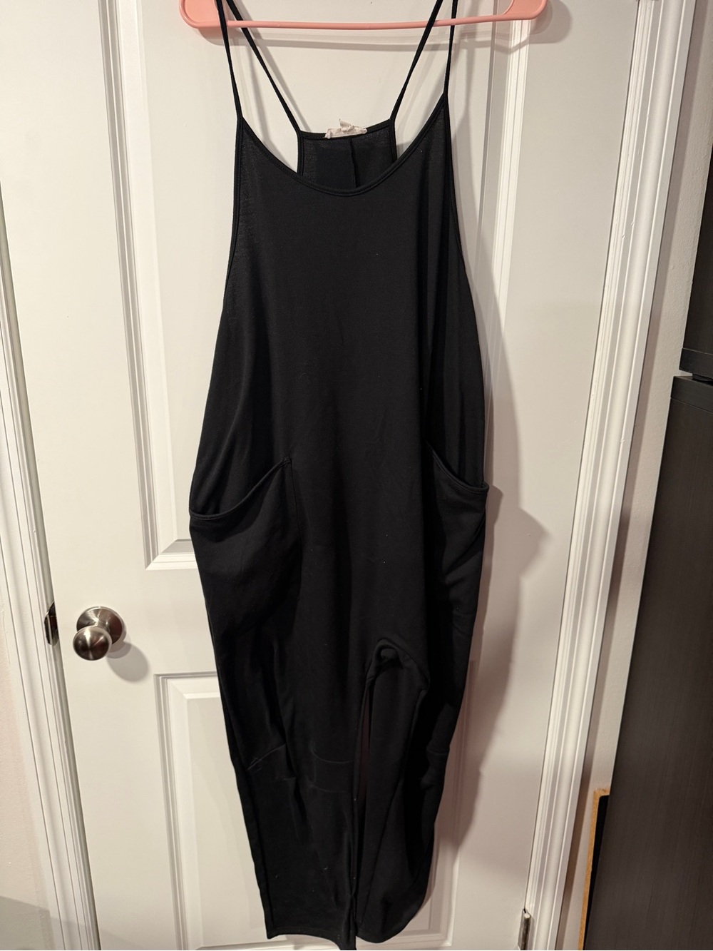 Moa Moa Black Relaxed Jumpsuit with Pockets